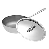 All-Clad Stainless 3-Quart Saucier Pan