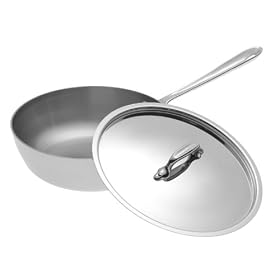 All Clad Stainless Steel Saucier Pans