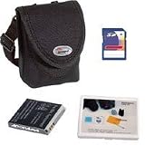 Accessory Kit for Canon Powershot SD1100 / SD630 / SD750 / SD1000 / TX-1 Digital Cameras