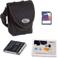 Accessory Kit for Canon Powershot SD1100 / SD630 / SD750 / SD1000 / TX-1 Digital Cameras