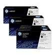 Q7553X (HP 53X)Toner, 7000 Page-Yield, Black