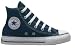 Sporting Goods : Converse Chuck Taylor HiTops, Youth Navy, Kid's size 10.5 to 3