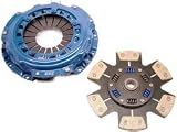 RPS (MS-22549-SP CEL) MAX Pressure Plate w-Sprung Hub 6 Pad Disc Clutch Kits - 1ZZ + 2ZZ, Torque Capacity 375 / Pressure Increase 60%