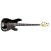 Silvertone SSLB11 Revolver 4 String Bass, Liquid Black