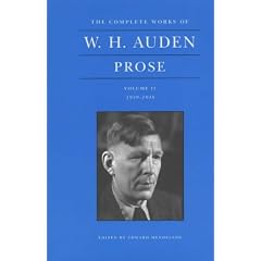 Auden's Prose: 1939-1948 v. 2