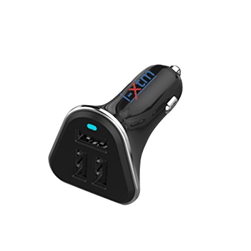 i-xtmÂ© 3 Port Car Charger 5.2A, 3 in 1 USB Cable Included, Enhance You Charging Experience NOW!