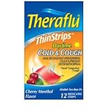Theraflu Daytime Cold and Cough Relief Thin Strips, 12 ea