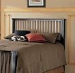 Fresno Full Size Headboard In Pewter/Ebony Finish By Fashion Bed Group