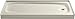 KOHLER K-9054-47 Salient Receptor with Right-Hand Drain, 60-Inch by 30-Inch, Almond