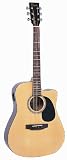 Encore CEA255OFT Electro Acoustic Outfit Natural Cut Away