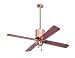 Electronics : Modern Fan Co IND-CP-52-MG-NL-NC Industry Copper Contemporary Ceiling Fan 52