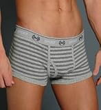 D&G Dolce & Gabbana Striped Trunk with Crest Logo (M30722)