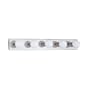 Sea Gull Lighting 4735-05 Center Stage Five-Light Vanity, Chrome Finish