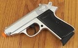 New Airsoft Spring Heavy Weight Metal Pistol Silver Yt386b