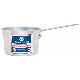 Sauce Pans - 2-2/3 Quart Tapered Al. Blue Label
