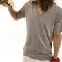 Alternative Apparel Unisex The V-Gan Organic V-Neck Shirt