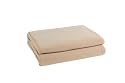 Zeoppritz Fleece Decke 160 x 200 cm beige, 04