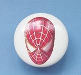 New 8 Spiderman Ceramic Dresser Knobs Set *Fast Shipping*