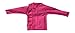 SwimZip Little Girl Long Sleeve Rash Guard Zipper Swim Shirt with Bow UPF 50+