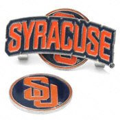 Syracuse Orange Hat Clip Golf Ball Marker