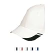 Yupoong - V-Flexfit White Cap with Sweep Profile (5005)