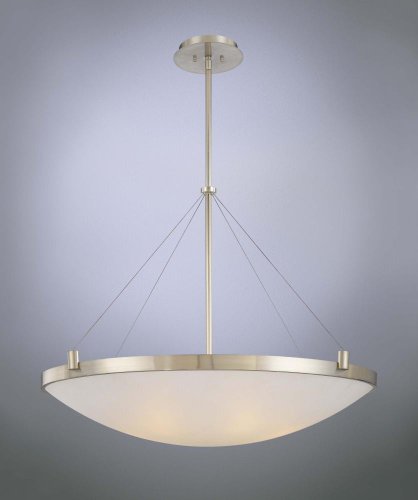 George Kovacs Frosted Glass Pendant Light