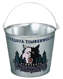 Minnesota Timberwolves Metal Pail