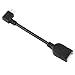 Motorola DROID Turbo (OTG) Micro-USB to USB 2.0 Adapter High Speed Data-Transfer Cable for connecting any compatible USB Accessory/Device/Drive/Flash/ and truly On-The-Go! (Black)