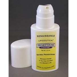 Renaissance Natural Progesterone Cream 3.5 oz Pump Dispenser [Health and Beauty]