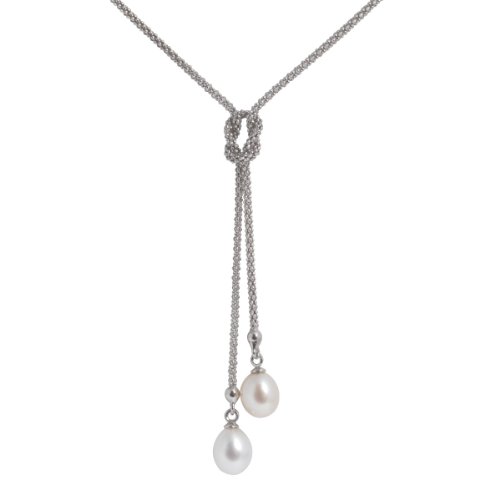 Bella Donna Damen-Collier 925 Sterlingsilber 2 S&uuml;&szlig;wasser-Zuchtperlen 655096 Preisvergleich