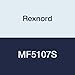 Rexnord MF5107S Double Set Collar Flange Block, 4-Bolt Piloted Flange, Double Setscrew Locking Collar, Non-Expansion, Heavy Contact Seals, Cast Iron, 1-7/16" Shaft-Size, 3-23/32" Bolt Spacing, 5-1/4" Bolt Circle