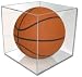 Ultra-Pro Square 2-piece Basketball Holder