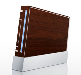 Maple Wood Grain Skin for Nintendo Wii Console