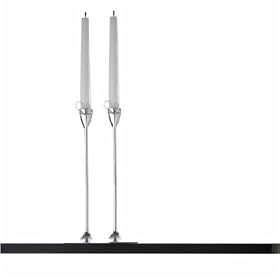 Vera Wang Silverplate Love Knots Taper Candle Holders Pair