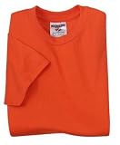 NEW JERZEES - Youth 50/50 Cotton/Poly T-Shirt Burnt Orange-XL