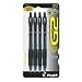 PIL31055 - Gel Pen,Retractable,Refillable,Extra-fine,4/PK,Black