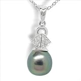 Aileen Black Akoya Cultured Pearl Pendant - B0002V4NVE