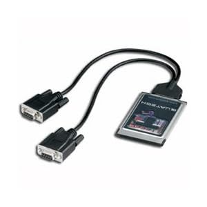 Quatech DSP-200/300 - Serial adapter - PC Card - RS-422, RS-485 - 2 ports