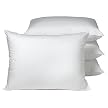 white 4pack egyptain pillow - queen