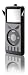 Boomwave Podstar Diablo Case for iPod nano 1G (Dark Lord Black)