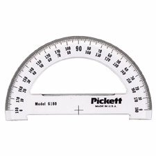 STD5685215BK 180 Degree Protractor, 6 by Staedtler
