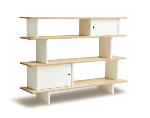 Oeuf Mini Library - Birch