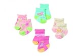 Zapf Creation Baby Annabell Socks (2 pairs) (762998) - Ivory and Blue