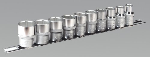 Sealey AK2791 Socket Set WallDrive 12pc 1/2Sq Drive Metric