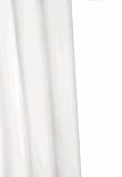 Croydex Plain White PVC Shower Curtain