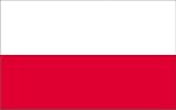 Annin Nylon Poland Flag, 3-Foot by 5-Foot
