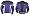 BLUE/BLACK