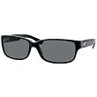 Carrera 927/S Adult Rectangular Plastic Polarized Sports Sunglasses w/ Free B&F Heart Sticker Bundle - Black/Gray