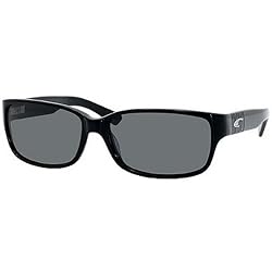 Carrera 927/S Adult Rectangular Plastic Polarized Sports Sunglasses - Black/Gray