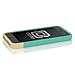 Incipio Edge Chrome Case for iPhone 5/5s - Retail Packaging - Teal with Chrome Gold